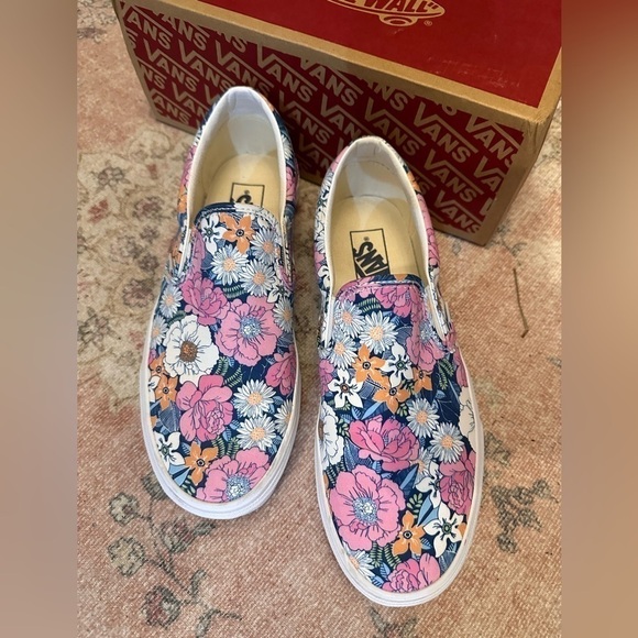 Vans OLD SKOOL vintage floral sold out - Picture 1 of 4